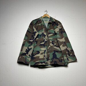 US Airforce Command Field Utility Uniform Coat Jacket Men M Green Hot Weather